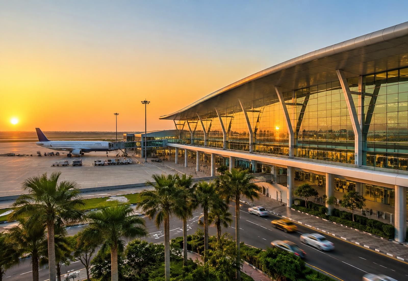 Airport, connected to Sai Sindhu Developers